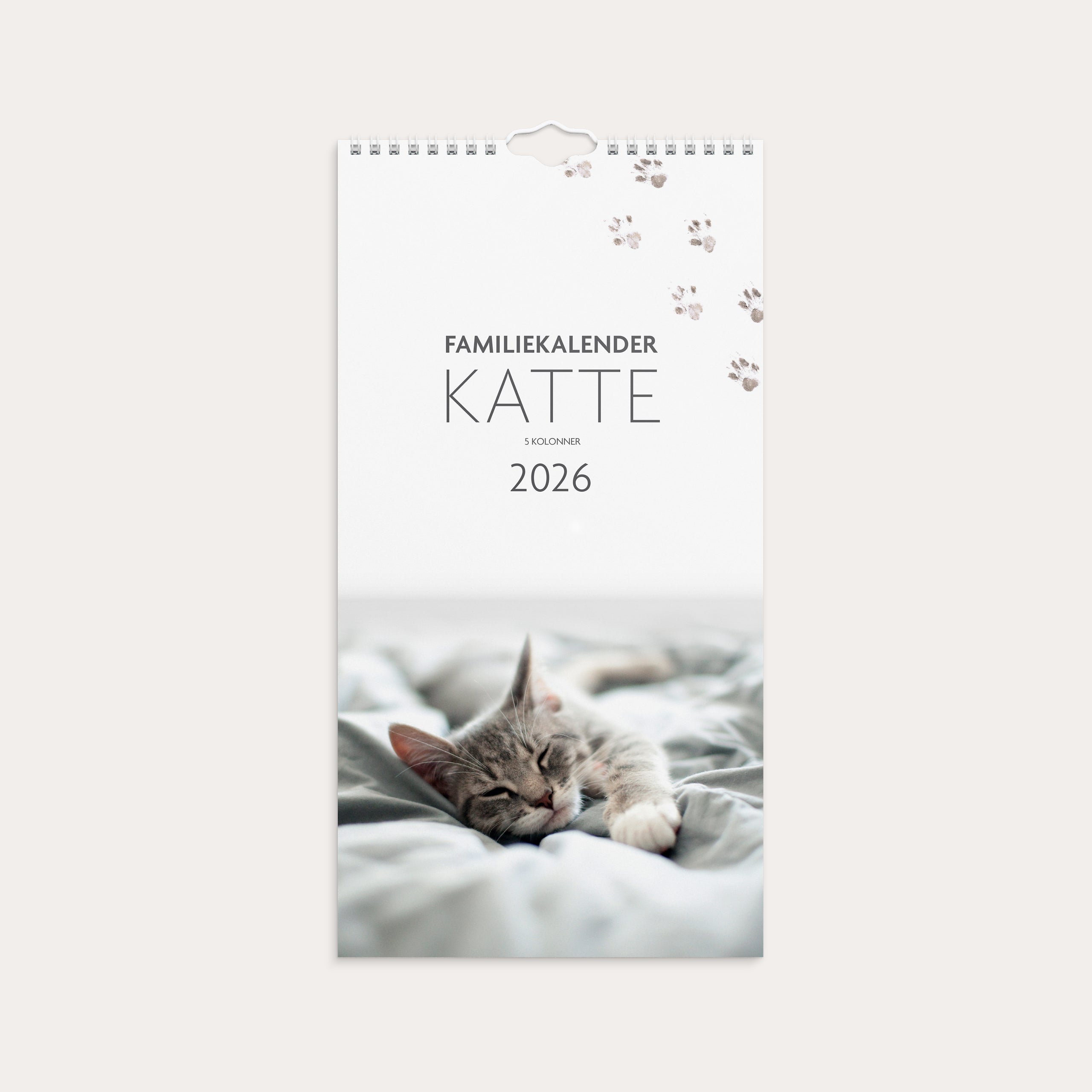 Familiekalender Katte 2026