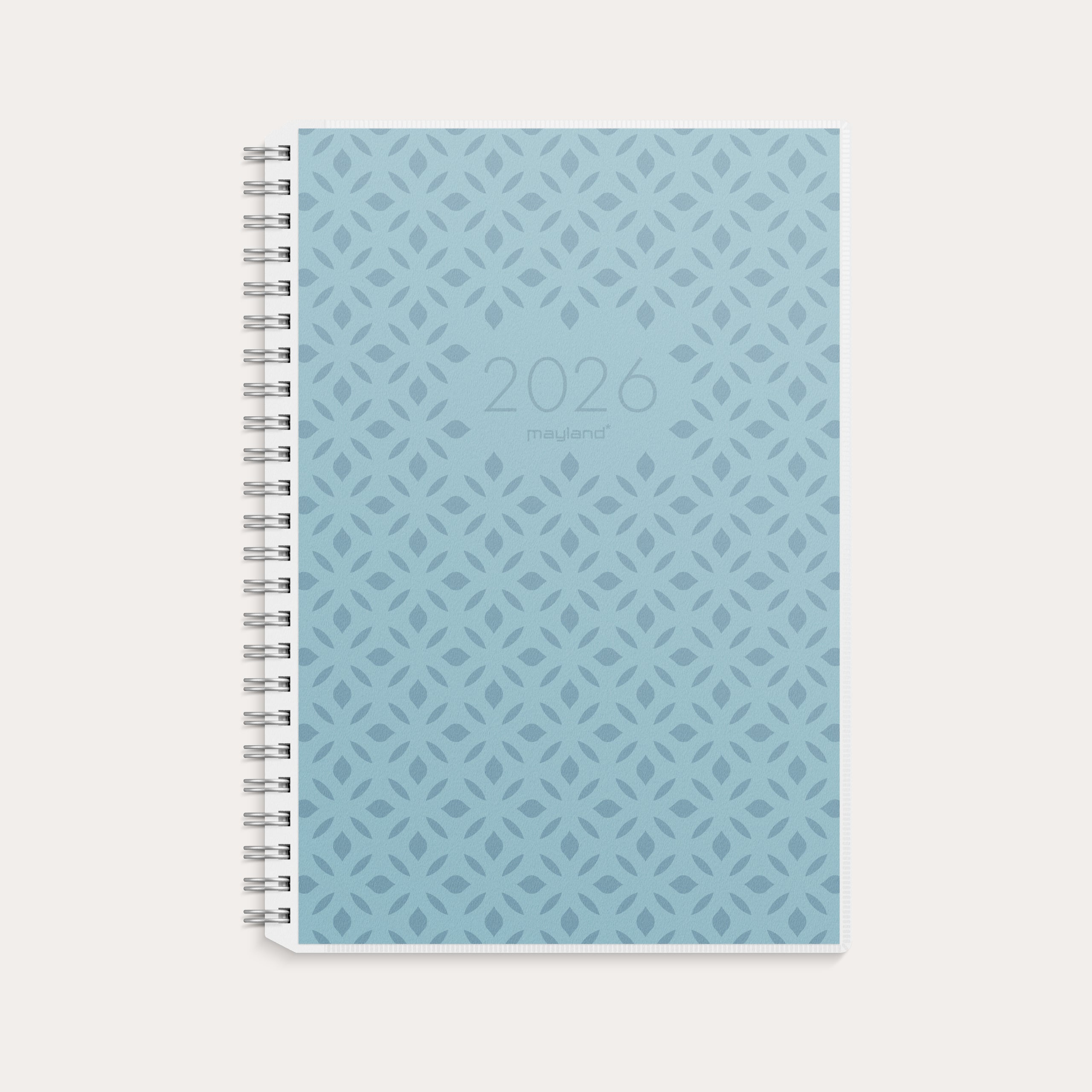 A5 ugekalender højformat m/4 illu. PP-plast 2026