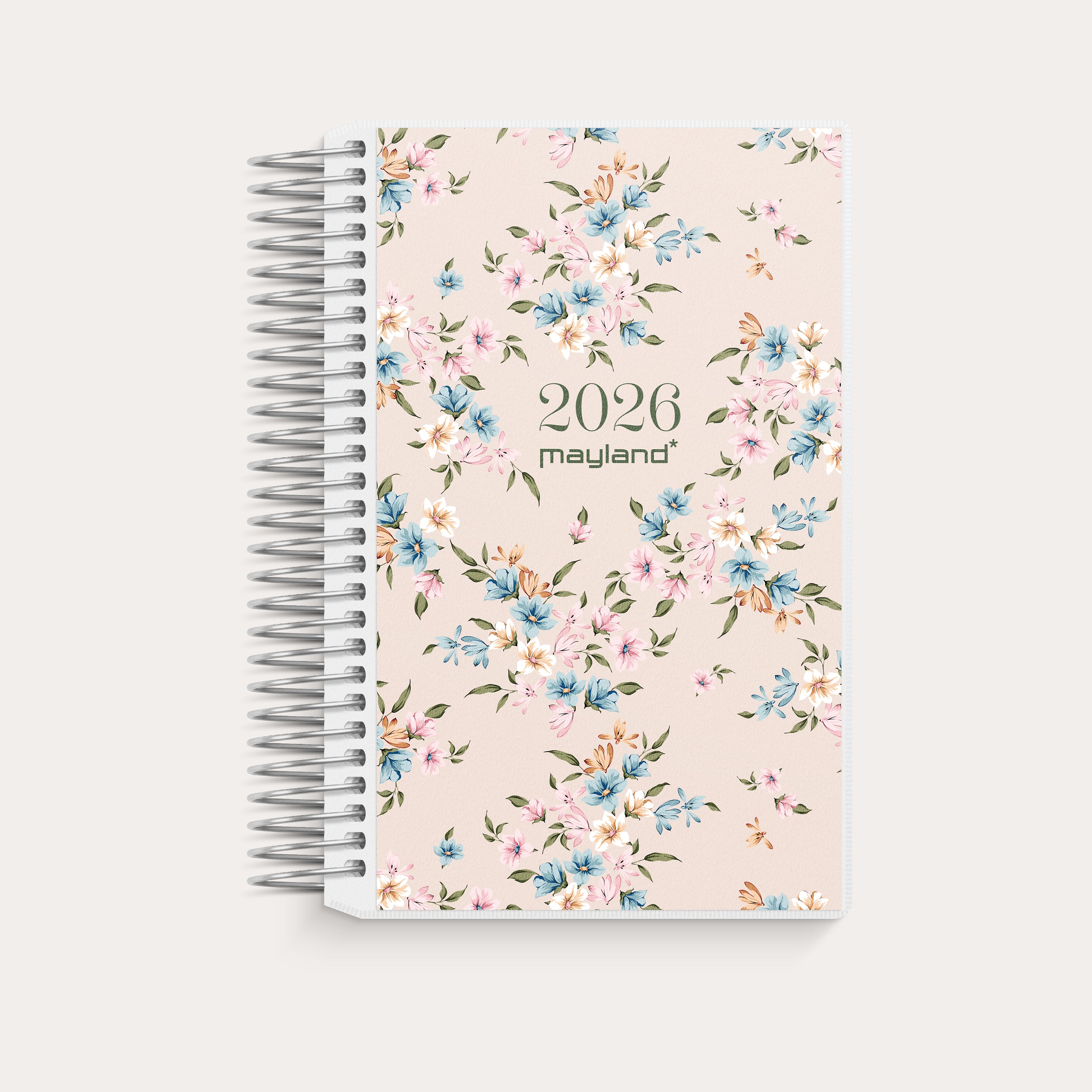 Mini dagkalender m/4 illu. PP-plast 2026