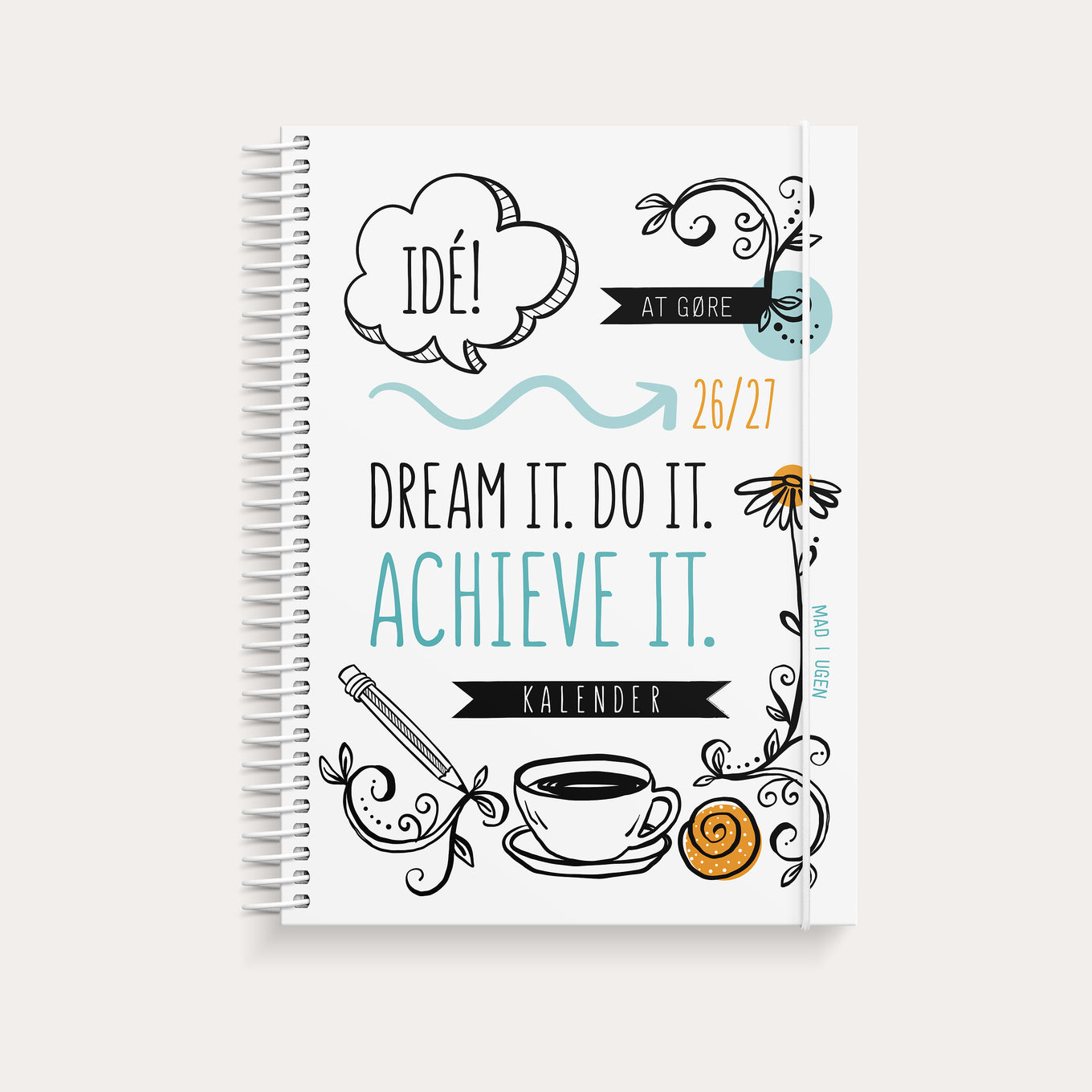 Studie Doodle I A5 ugekalender 2026/2027