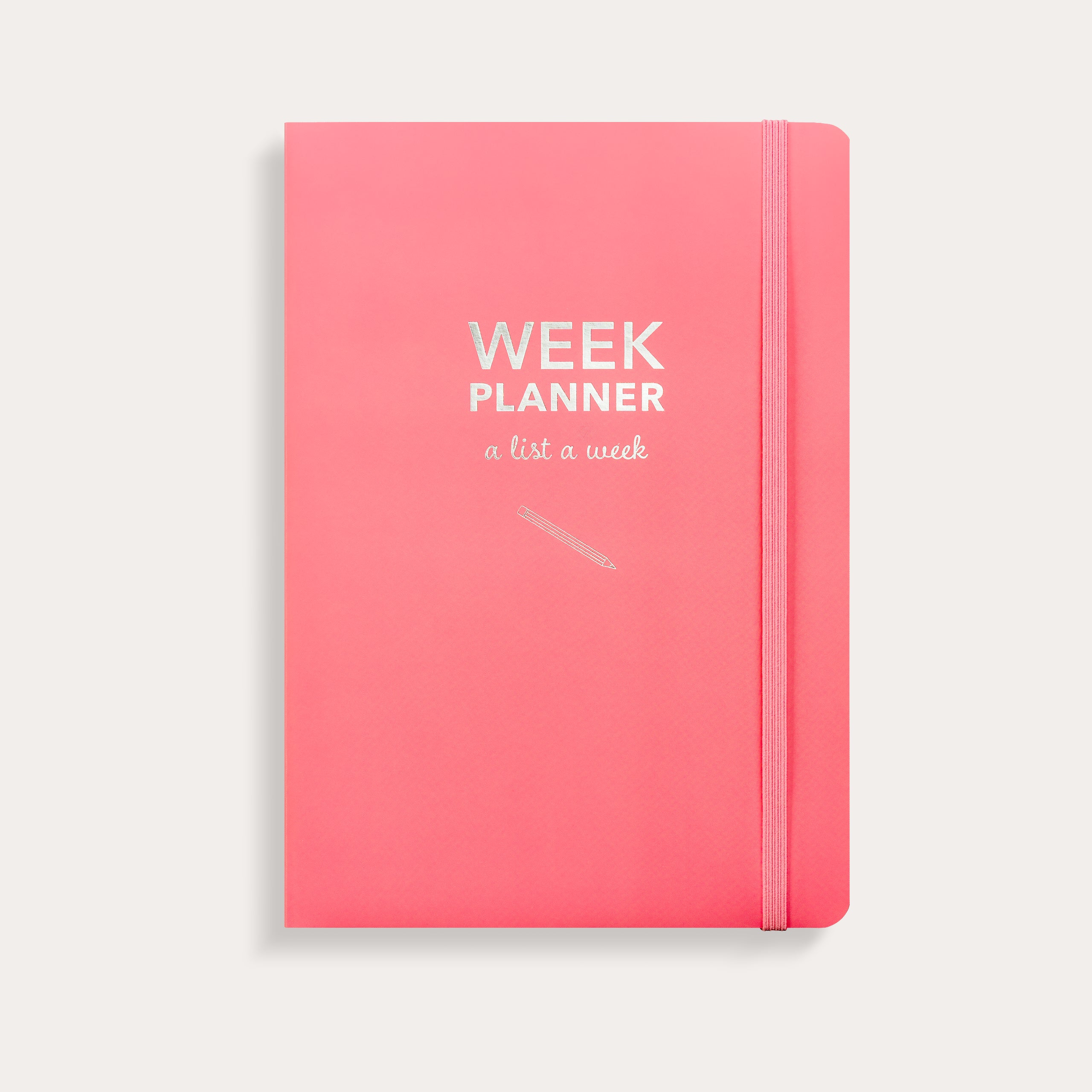 Week Planner pink kalender udateret