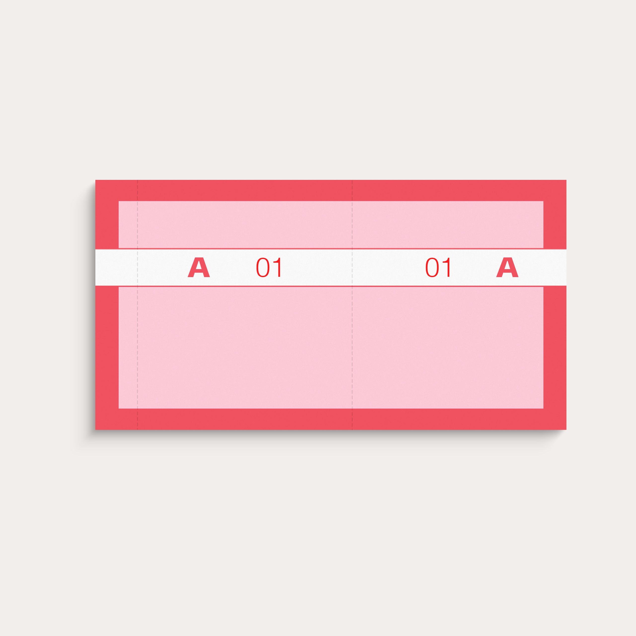 Kuponbøger 10 stk. 5 ass. farver