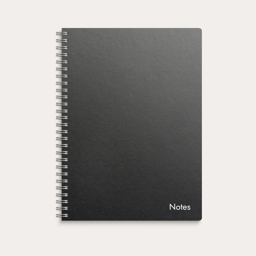 Notesbog A5 refill sort