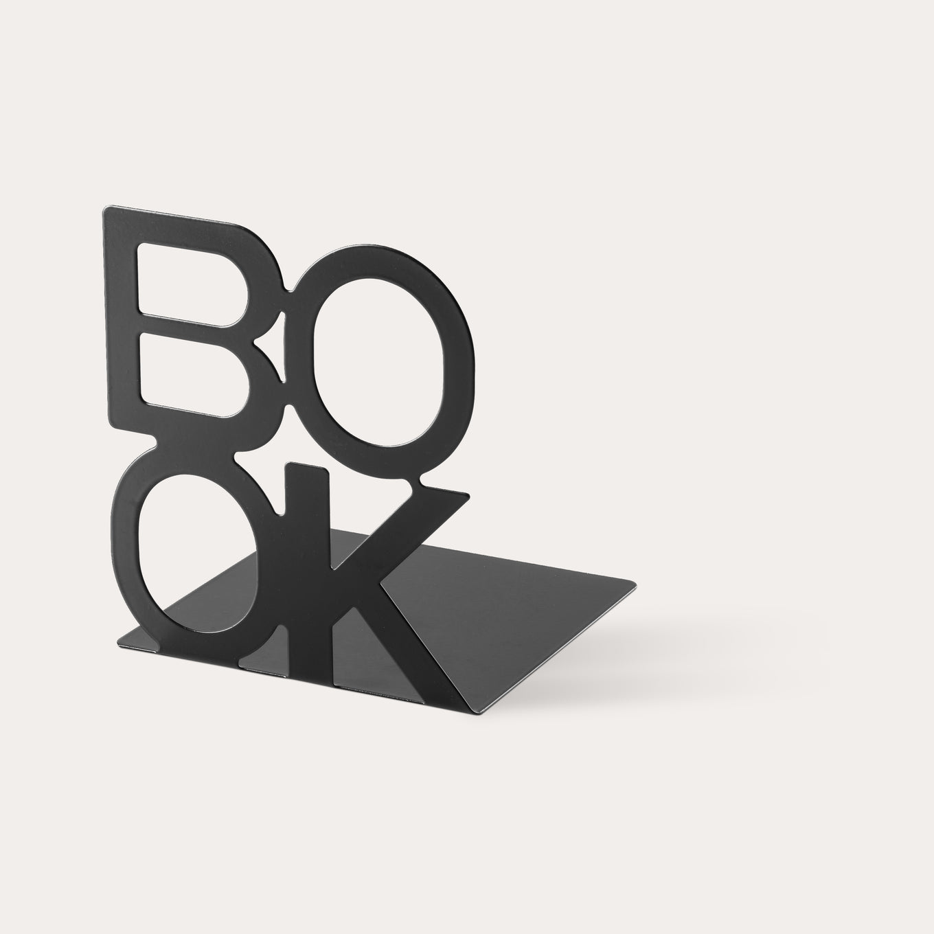 Bogstøtte BOOK 2-pak sort
