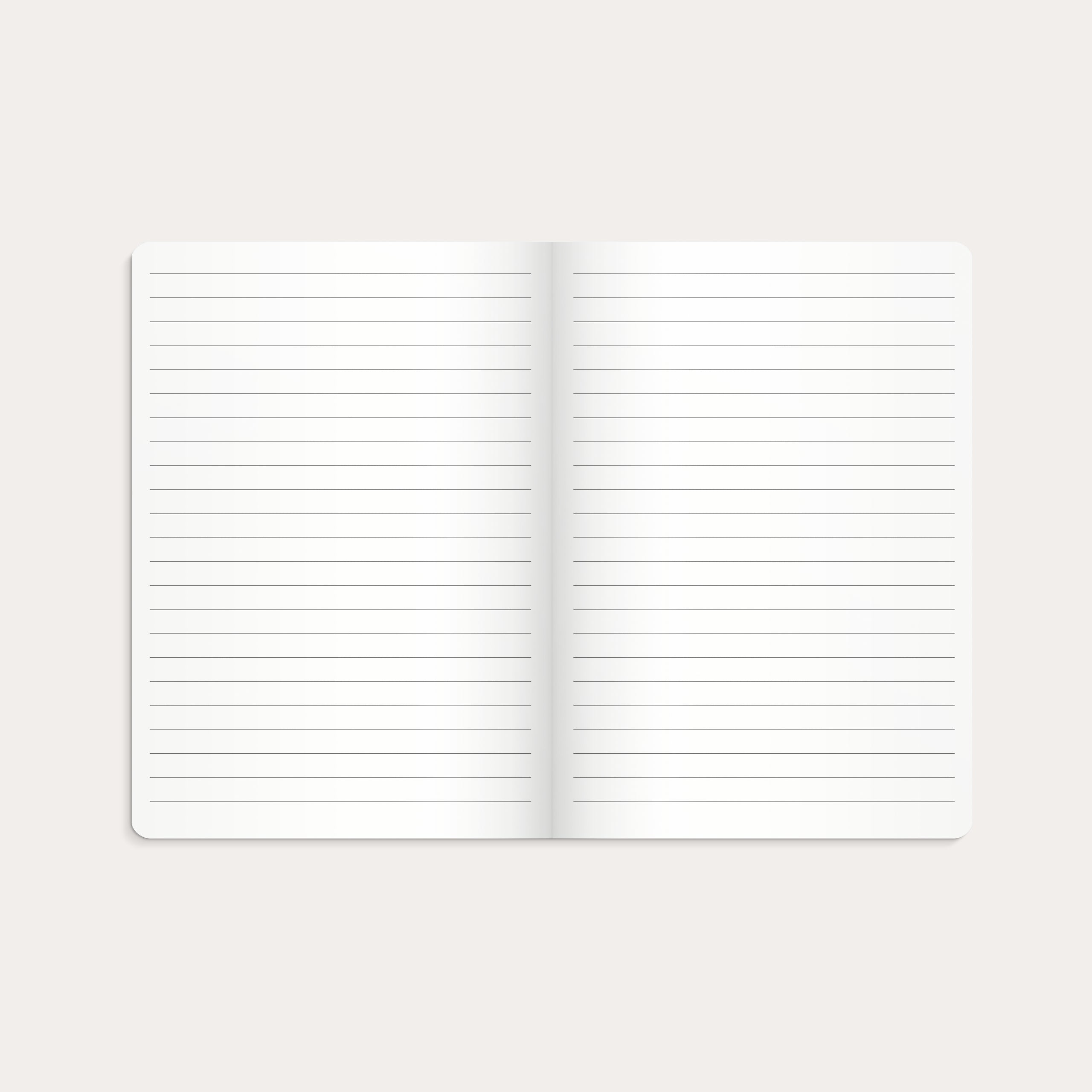 Notesbog Soft A5 sort