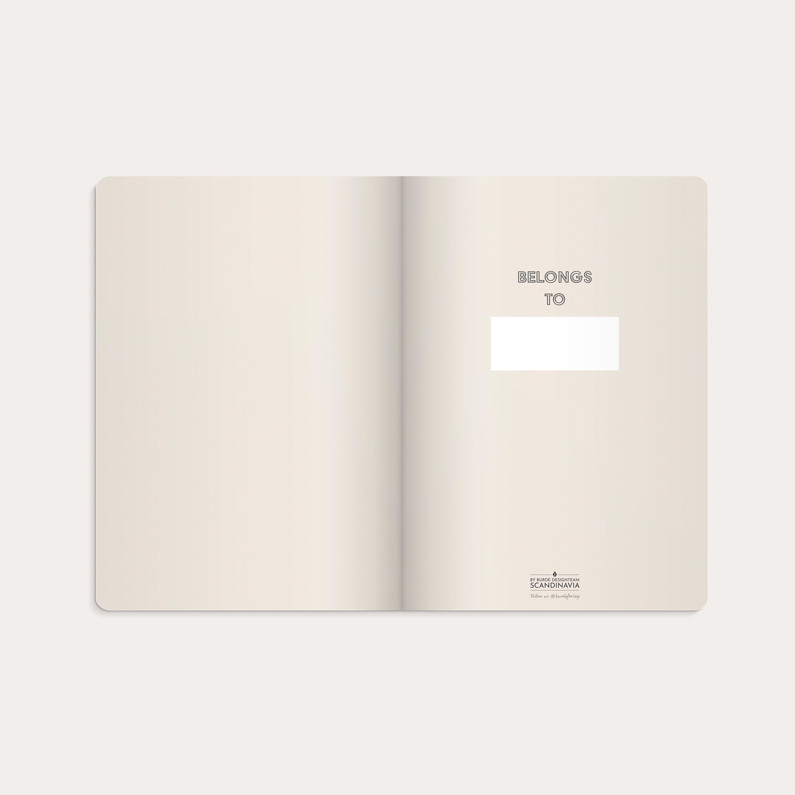 Notebook Deluxe B5 beige