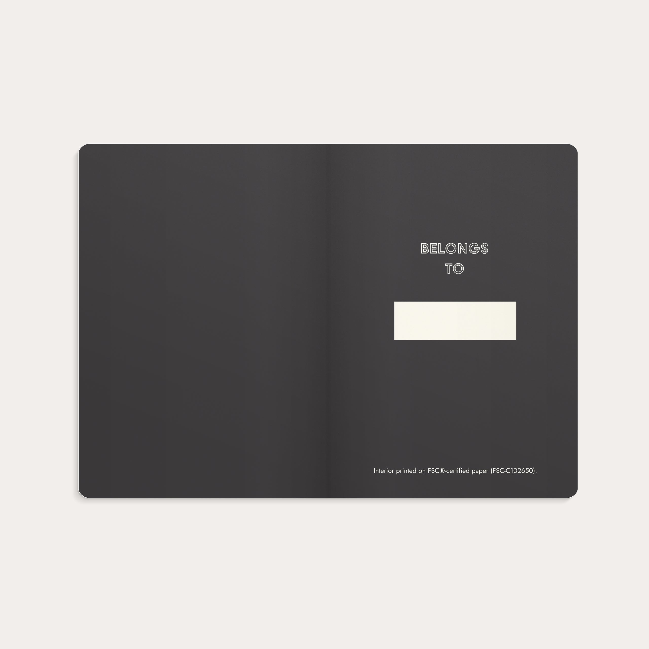 Notebook Deluxe A6 black