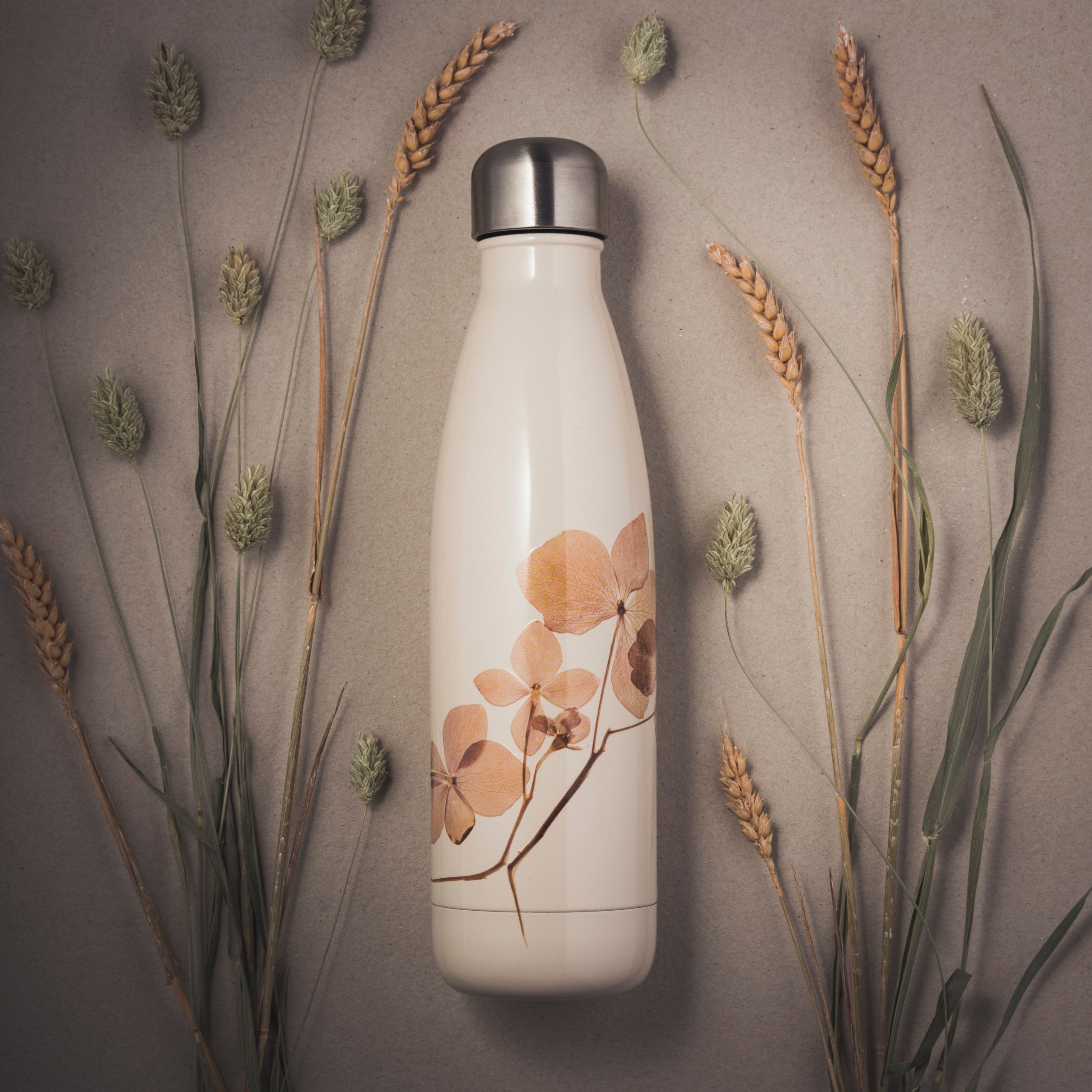 Thermo bottle Hydrangea