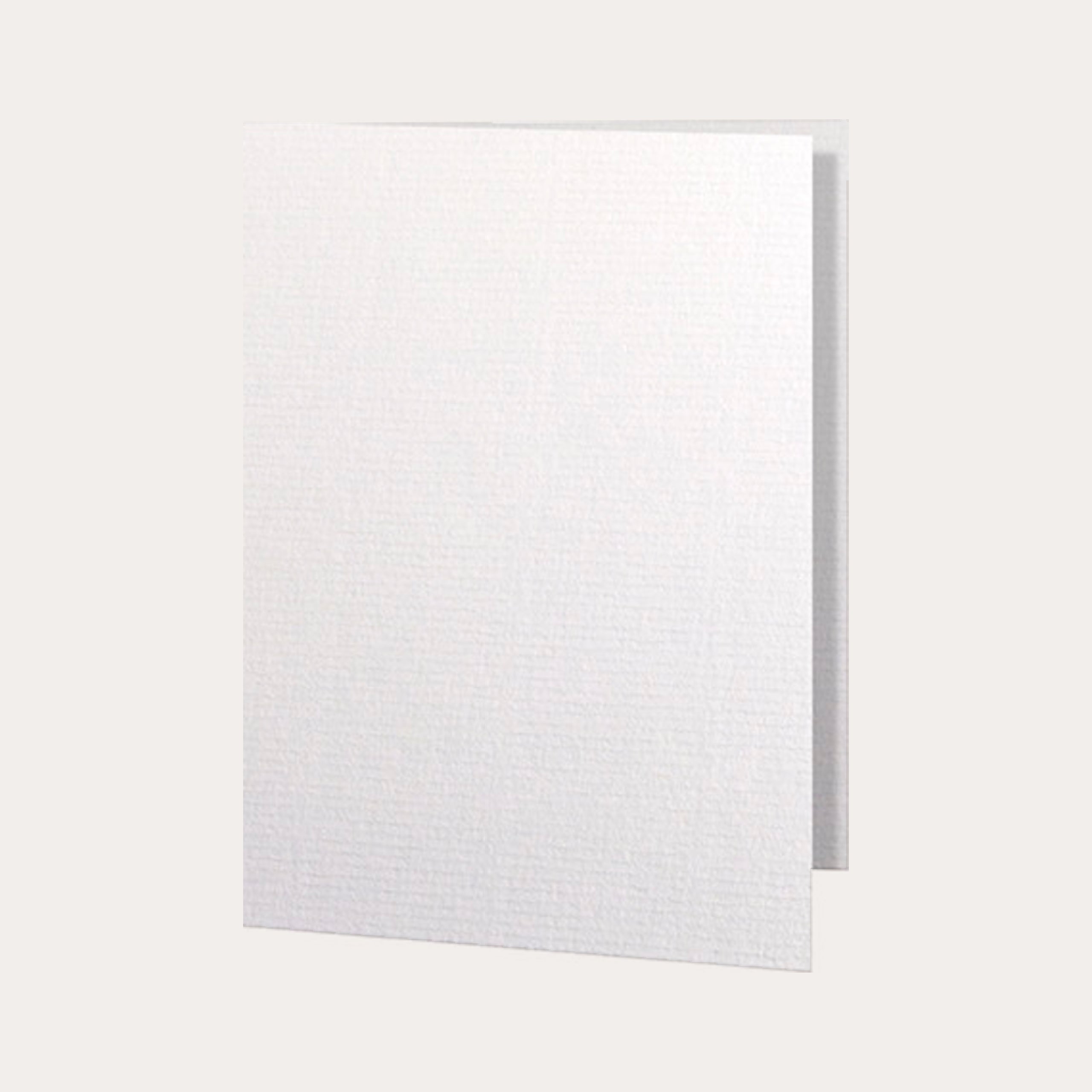 A6 Cards Double Portrait 5-pack White