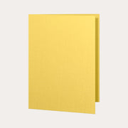 A6 Cards Double Portrait 5-pack Yellow