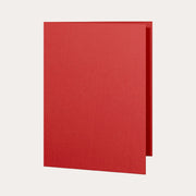 A6 Cards Double Portrait 5-pack Red