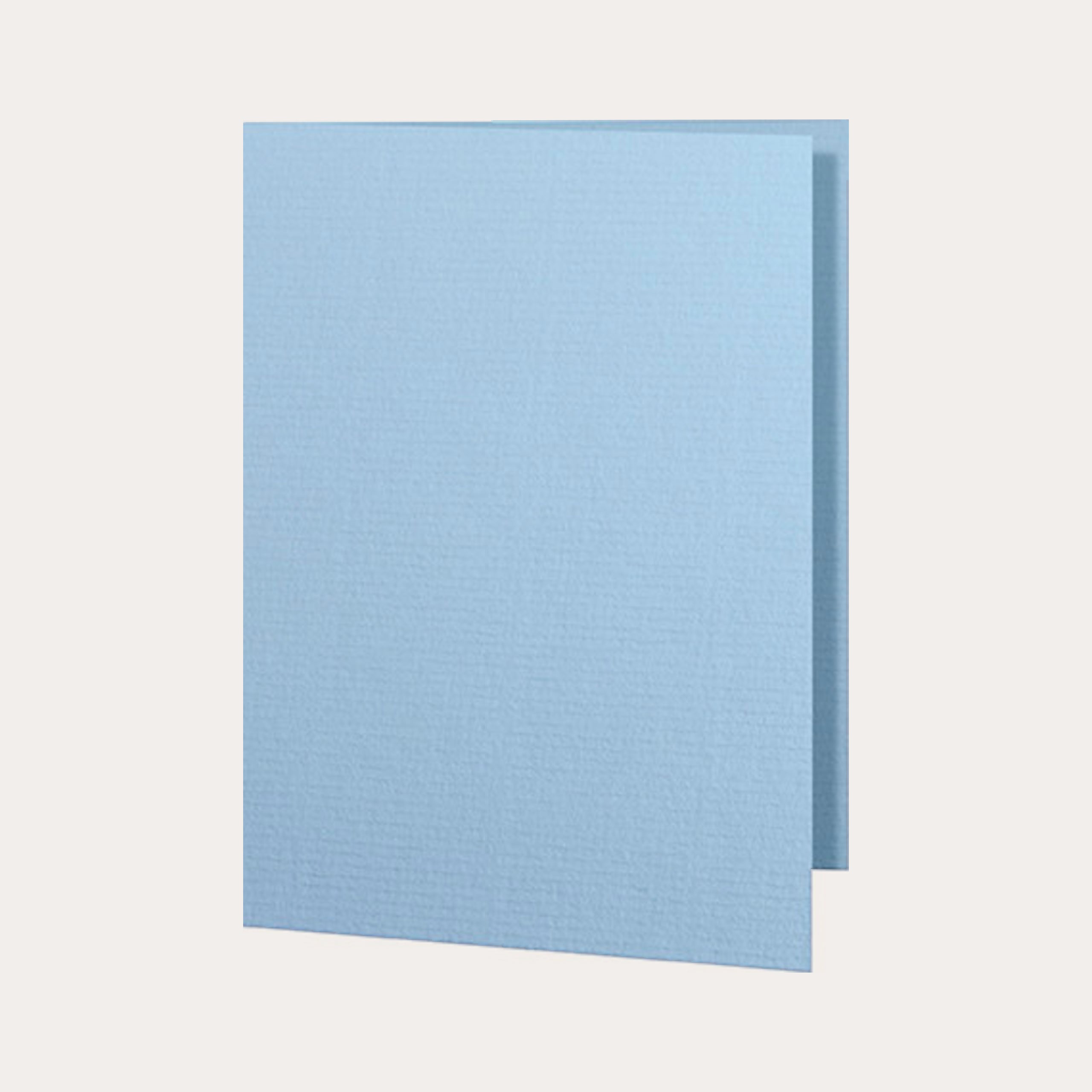 A6 Cards Double Portrait 5-pack Light Blue