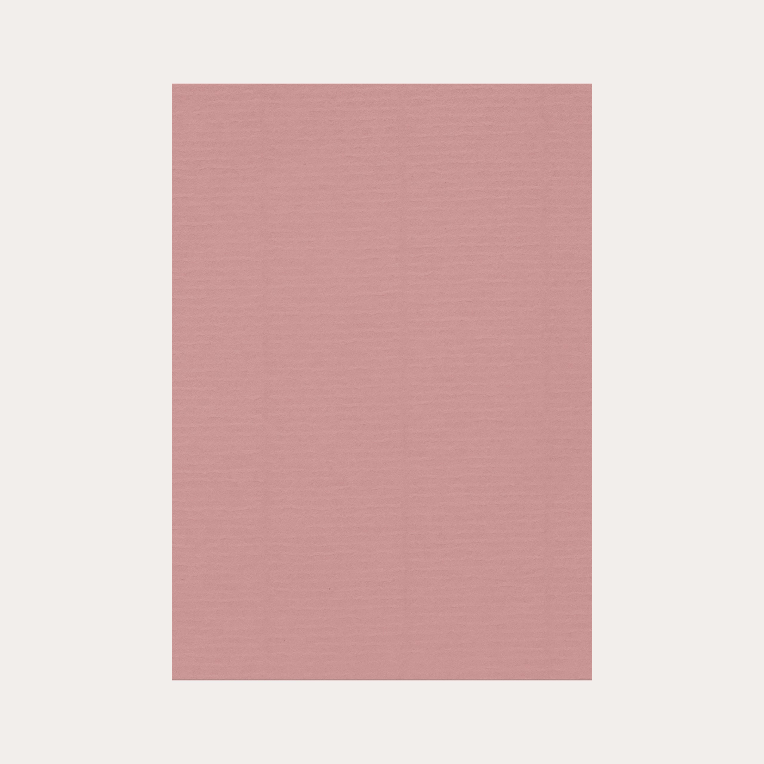 A6 Cards Single 10-pack Dusty Pink