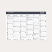 Kontorkalender Moderne A4 2026