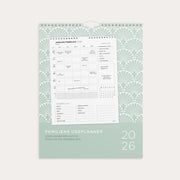 Familiekalender Ugeplan m. lister 2026