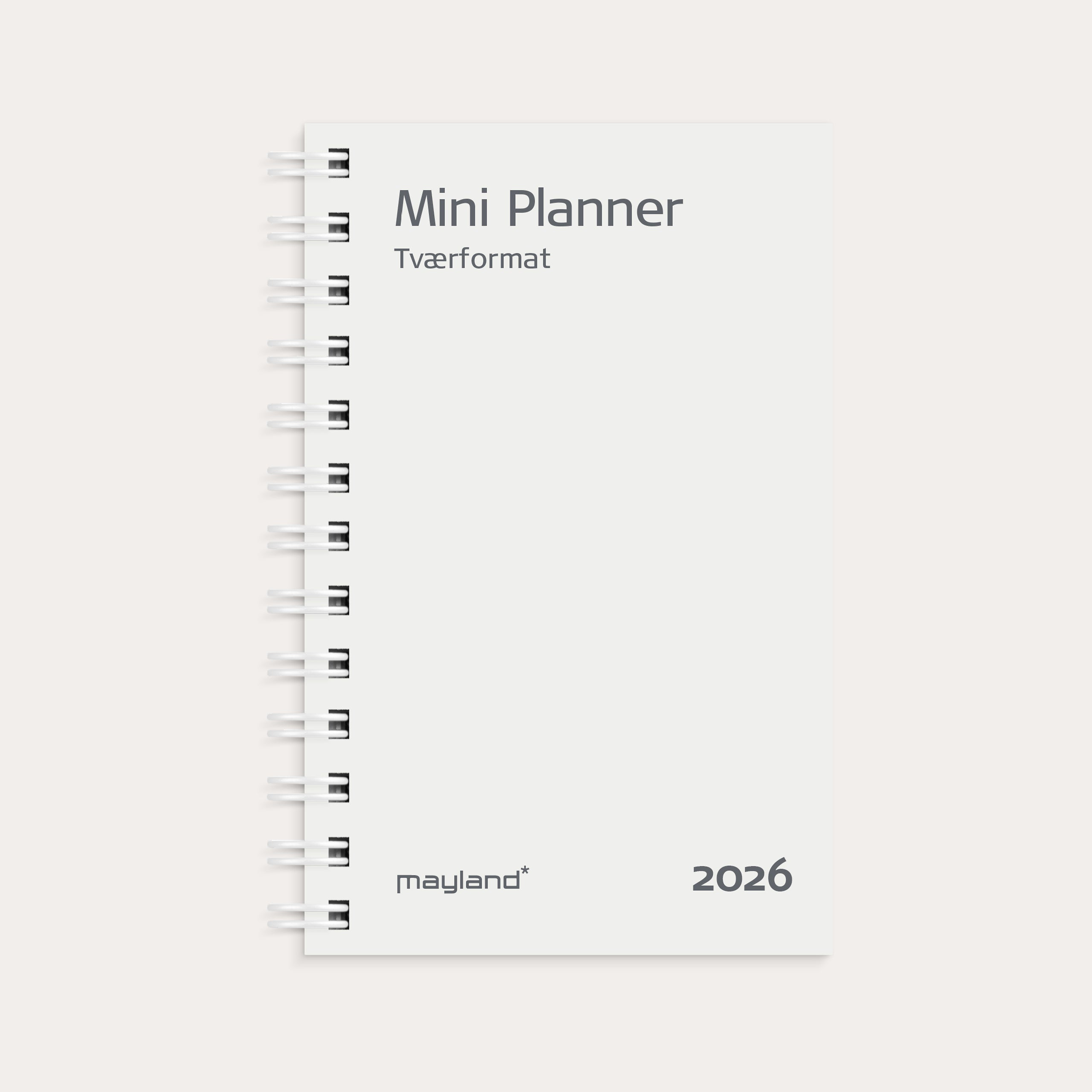 Mini Planner ugekalender REFILL 2026