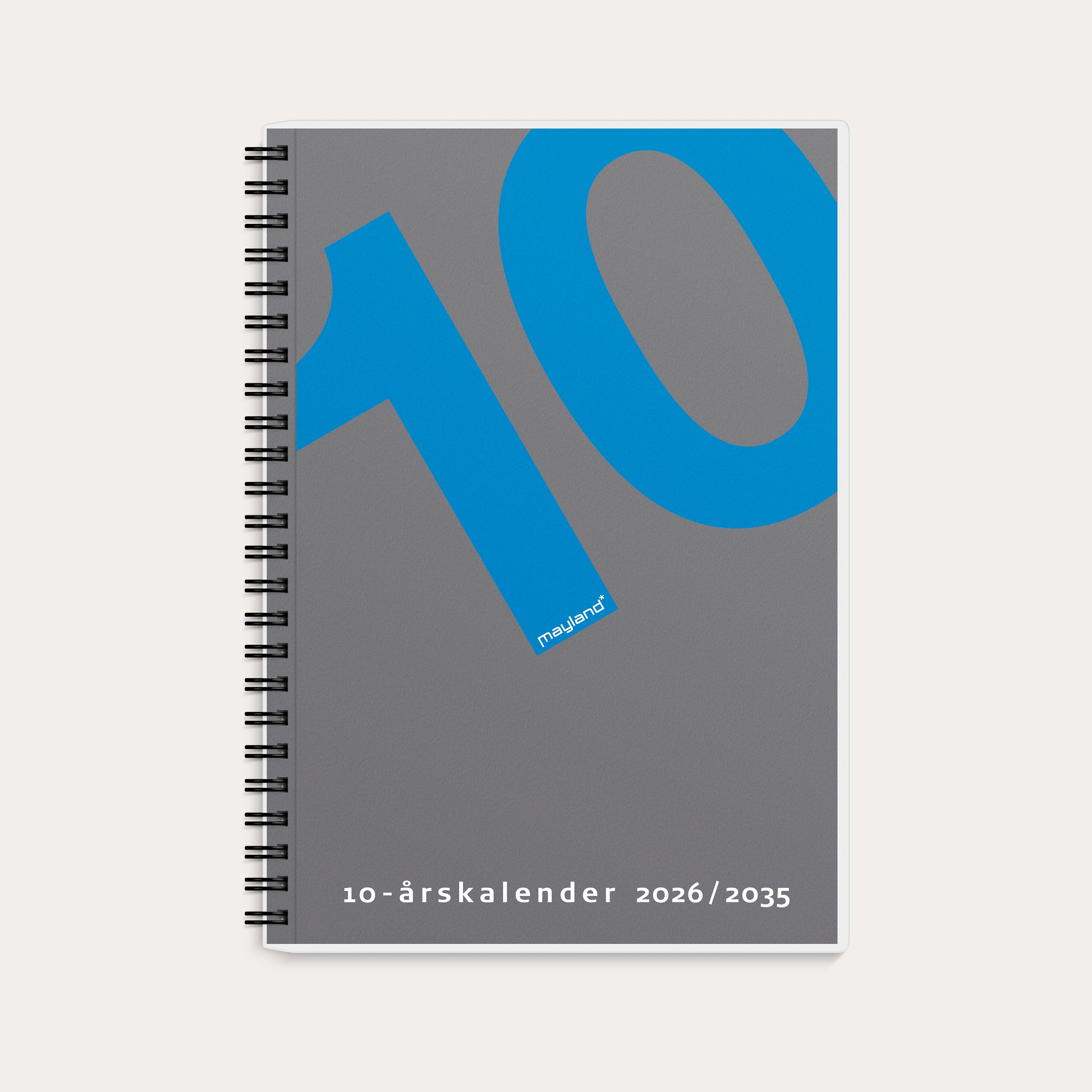 10-årskalender A5 m/illu. 2026