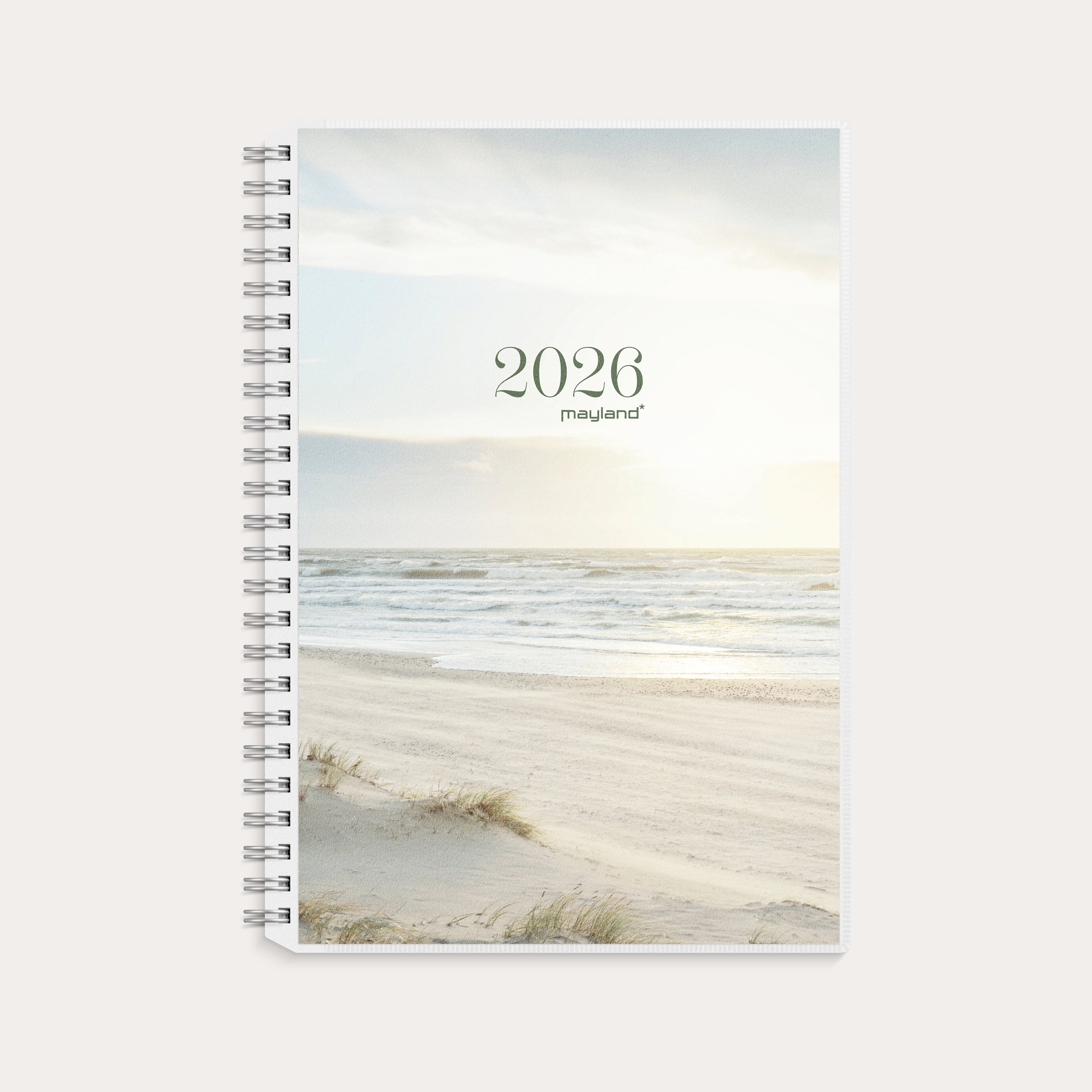 A5 ugekalender højformat m/4 illu. PP-plast 2026