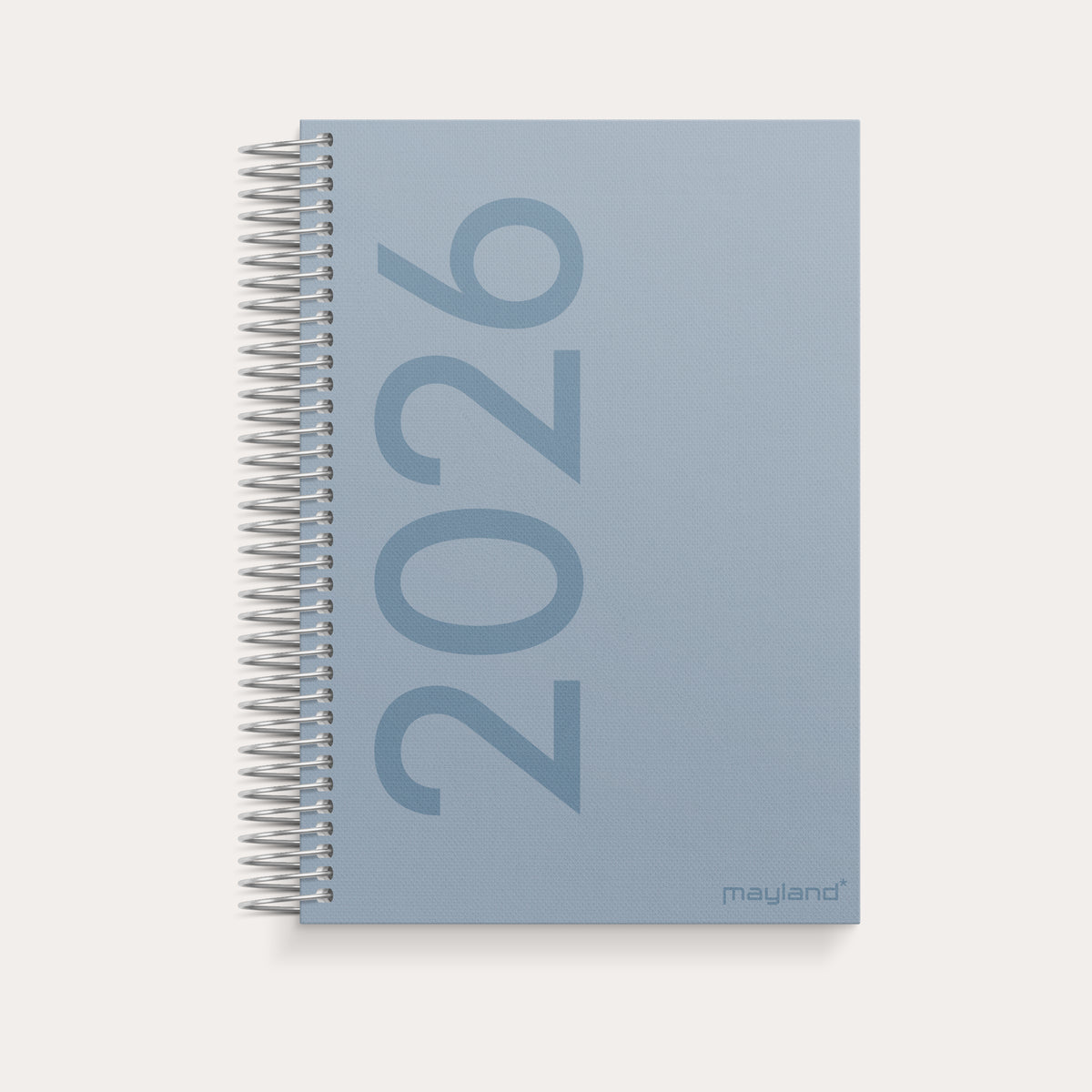 Dagkalender tekstilpræg 2026