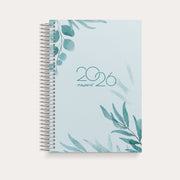 Dagkalender mønstret karton 2026