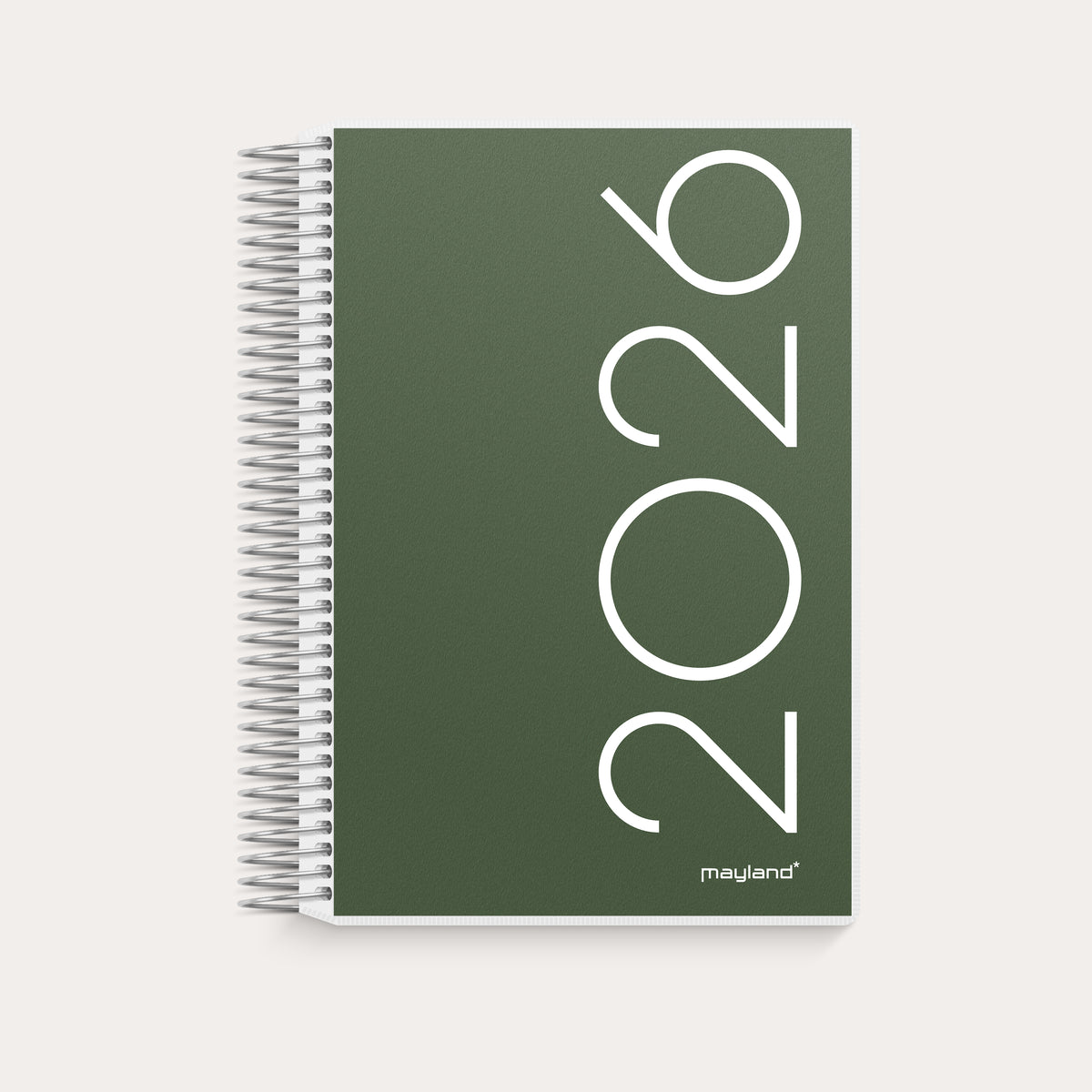 Dagkalender m/4 illu. PP-plast 2026