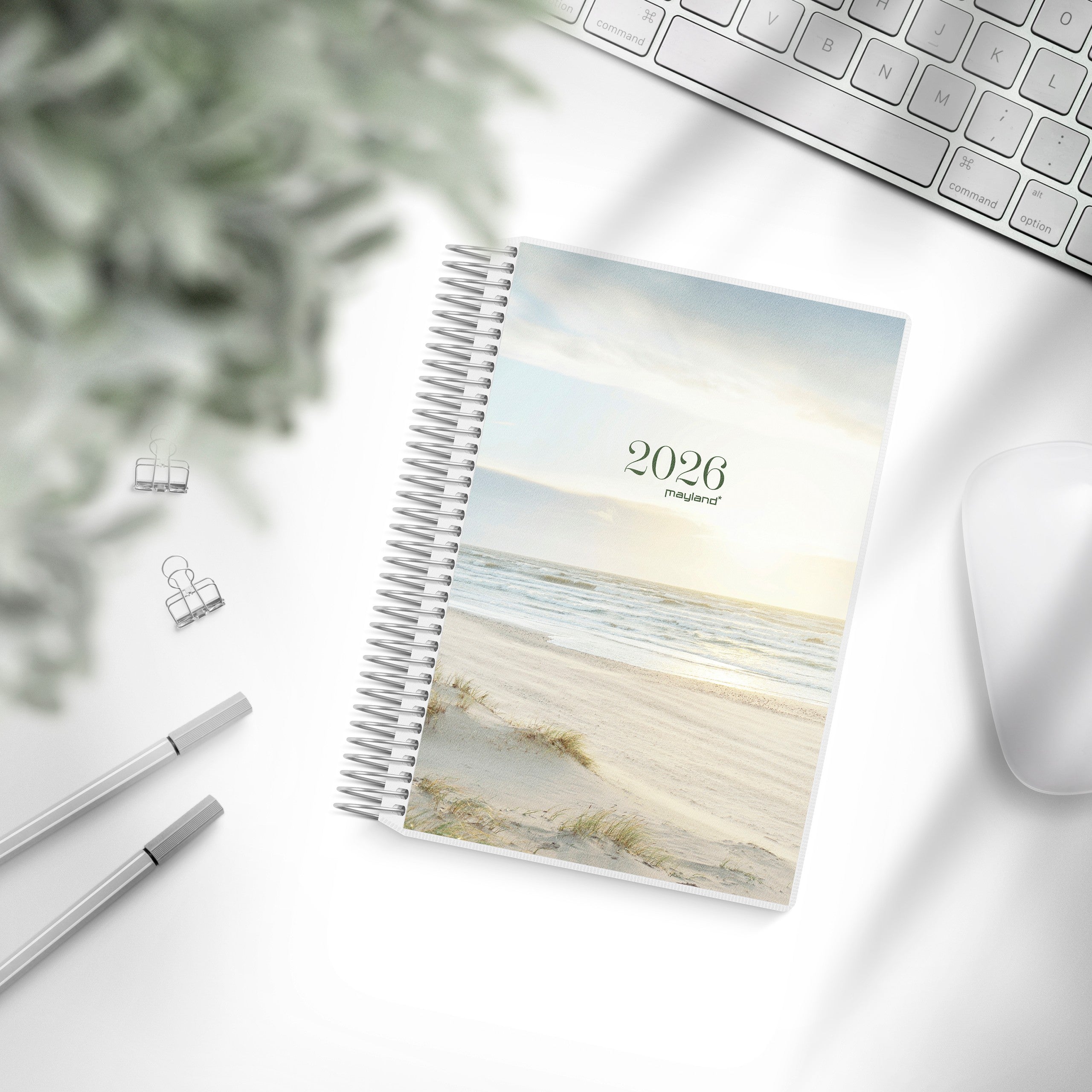 Dagkalender m/4 illu. PP-plast 2026