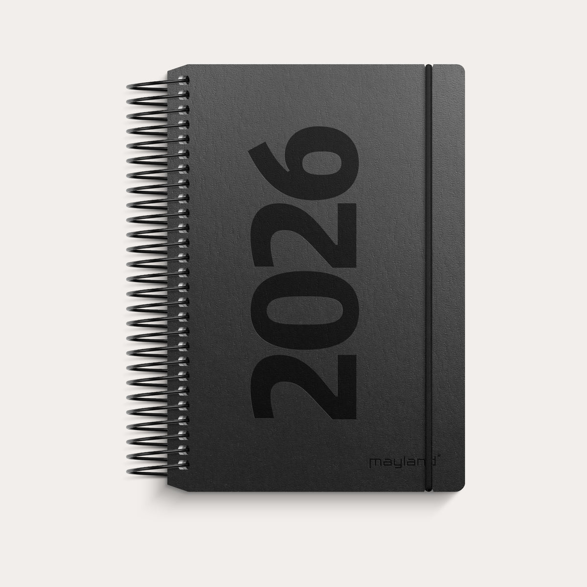 Mini dagkalender matsort genbrugskarton 2026