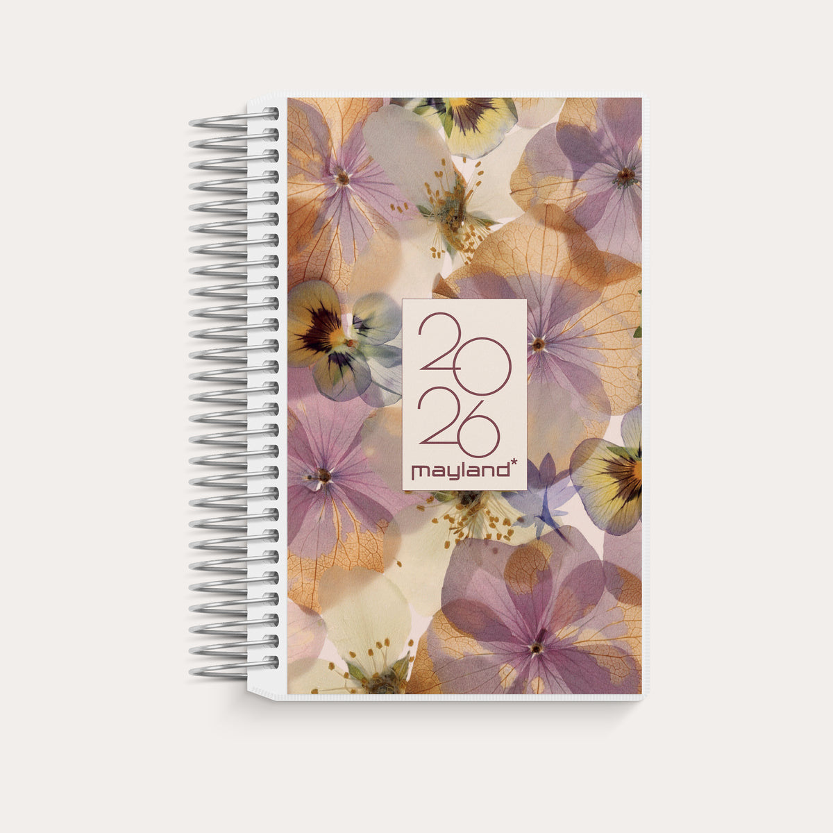 Mini dagkalender m/4 illu. PP-plast 2026