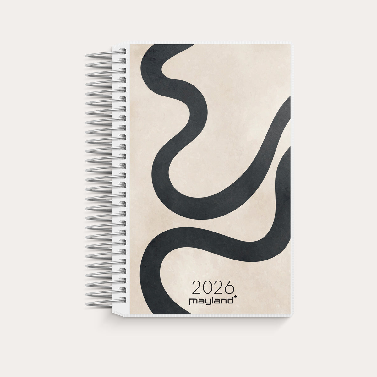 Mini dagkalender m/4 illu. PP-plast 2026
