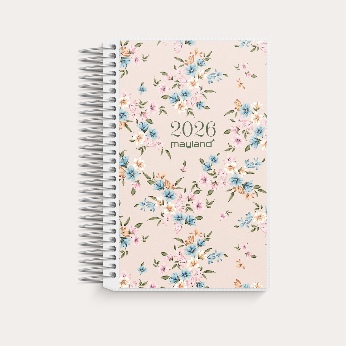 Mini dagkalender m/4 illu. PP-plast 2026