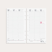 System PP ugekalender højformat REFILL 2026