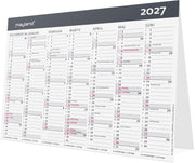 Kontor-bordkalender Moderne A5 2027