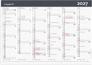 Kontorkalender Moderne A3 2027