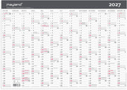 Kontorkalender Moderne A3 1x13 mdr. 2027