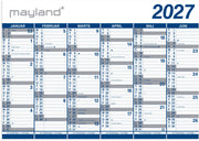 Kæmpekalender 2x6 mdr. PP-plast rør 2027