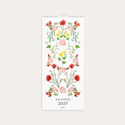 Vægkalender Blomster 2027