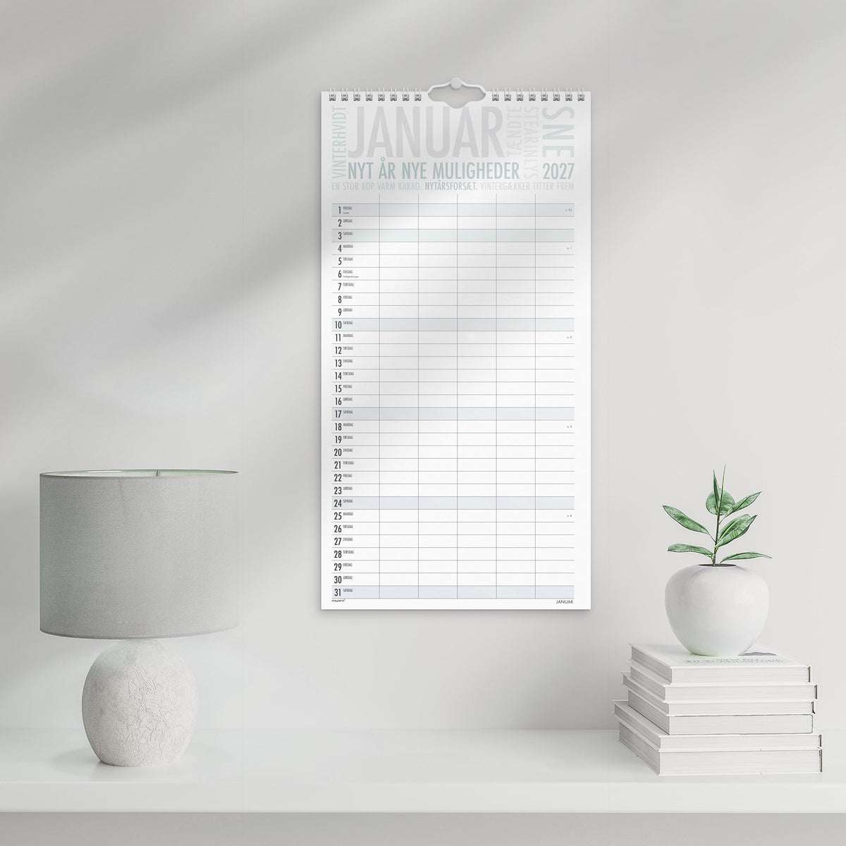 Familiekalender TrendArt 2027