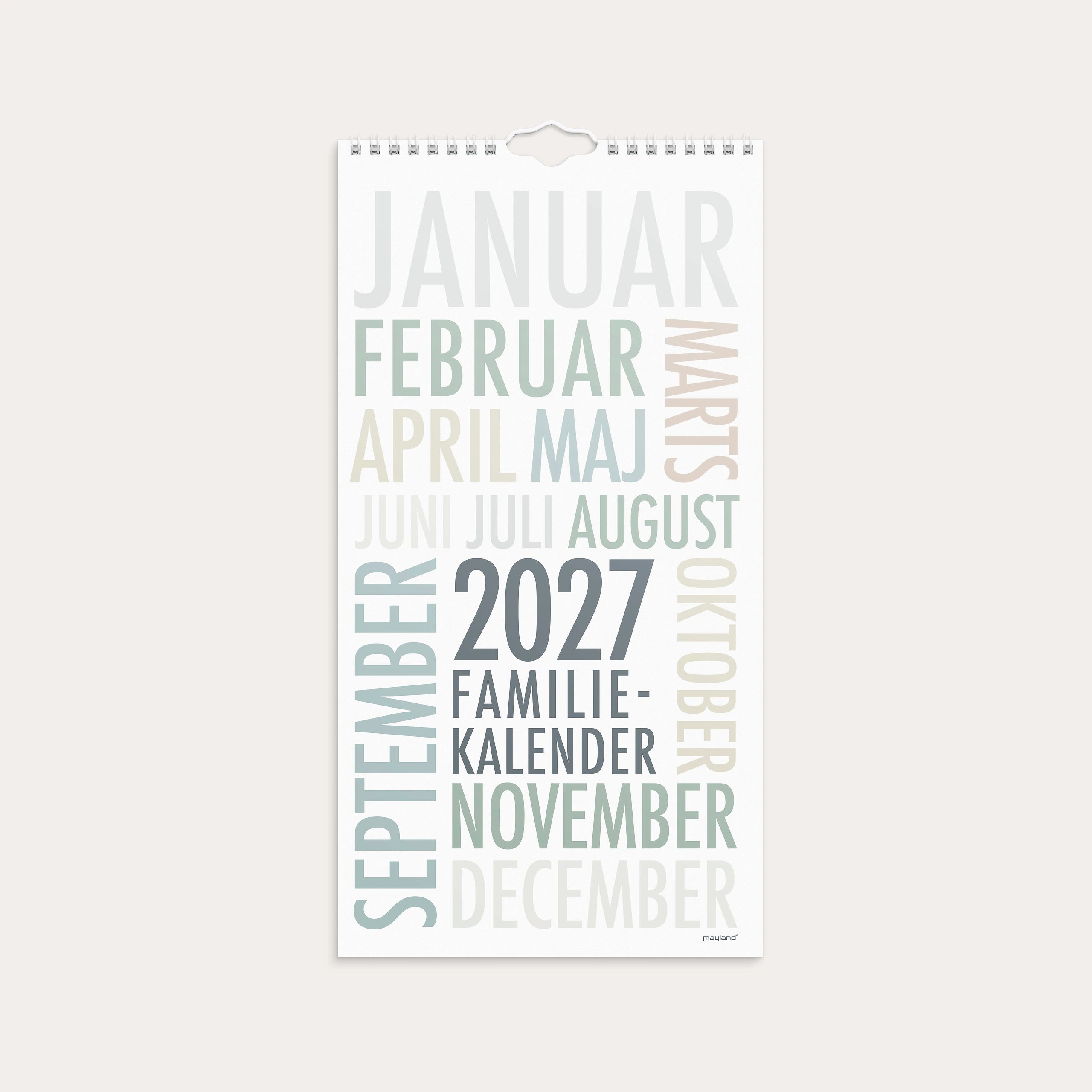 Familiekalender TrendArt 2027