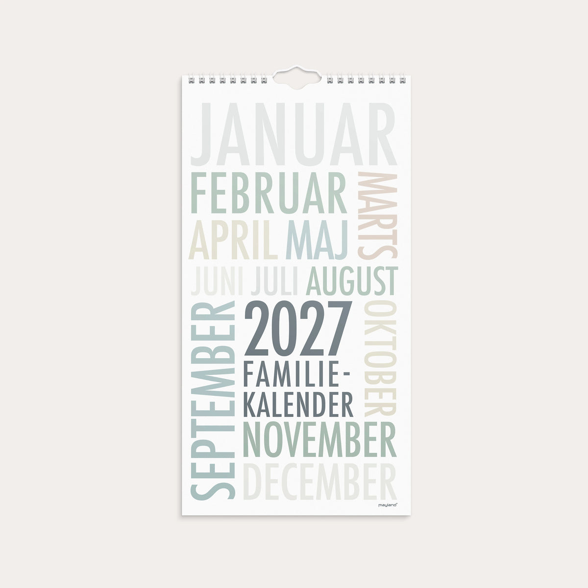 Familiekalender TrendArt 2027