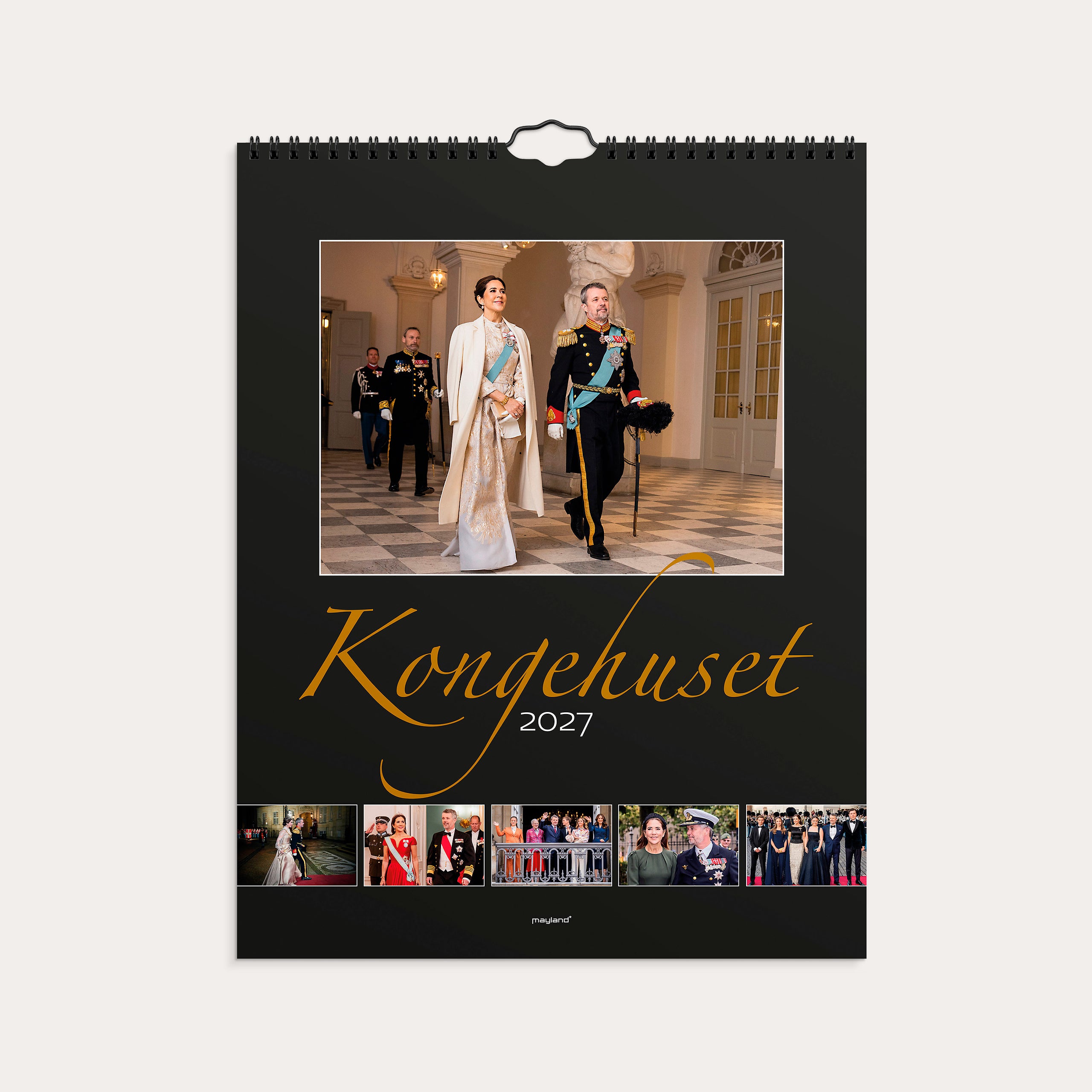 Vægkalender Kongehuset 2027