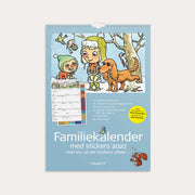 Familiekalender Otto Dickmeiss & Lilja Scherfig 6 kol. A3 2027