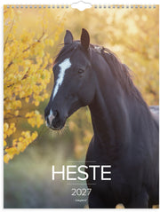 Vægkalender Heste 2027