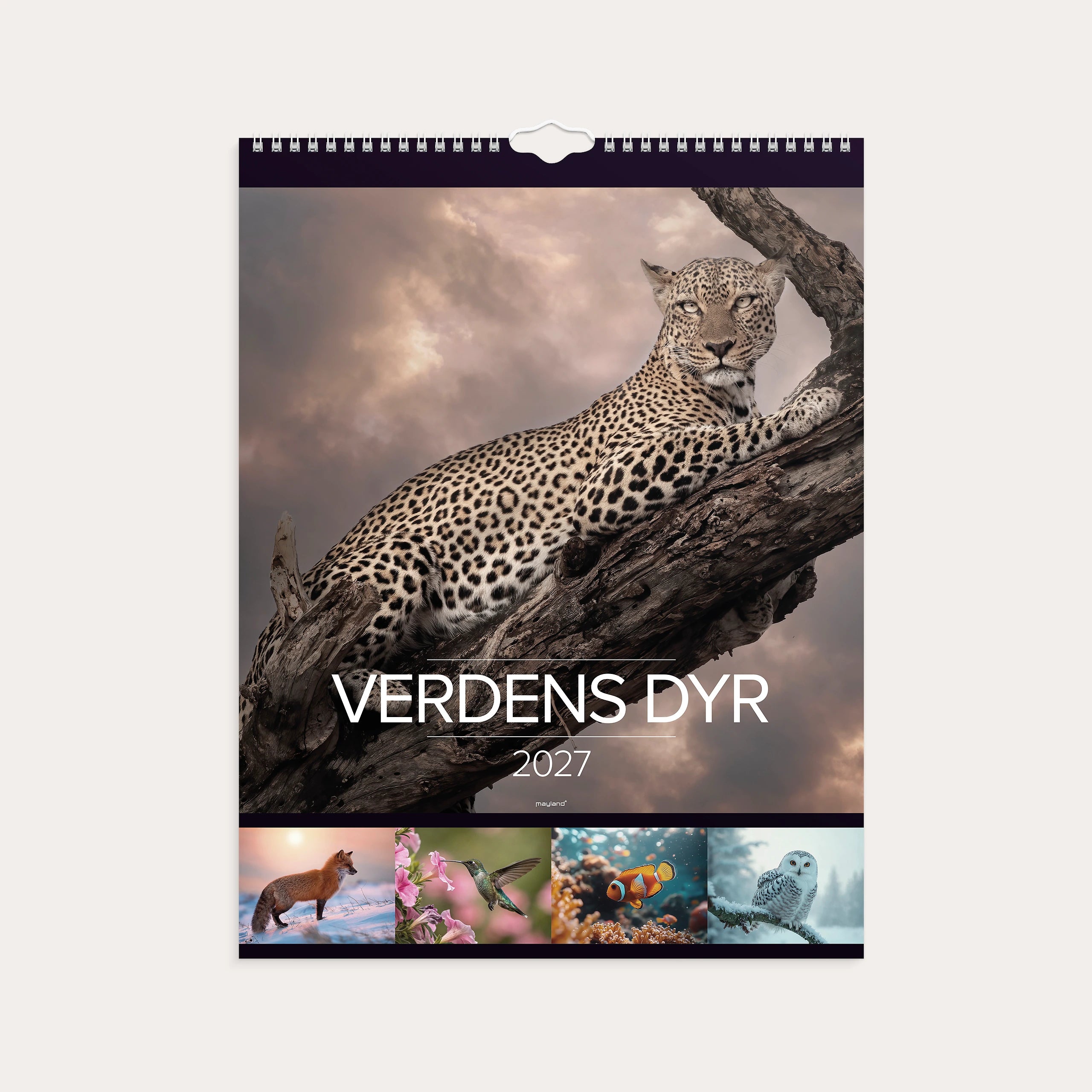 Vægkalender Verdens dyr 2027