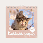 Vægkalender mini Kattekillinger 2027