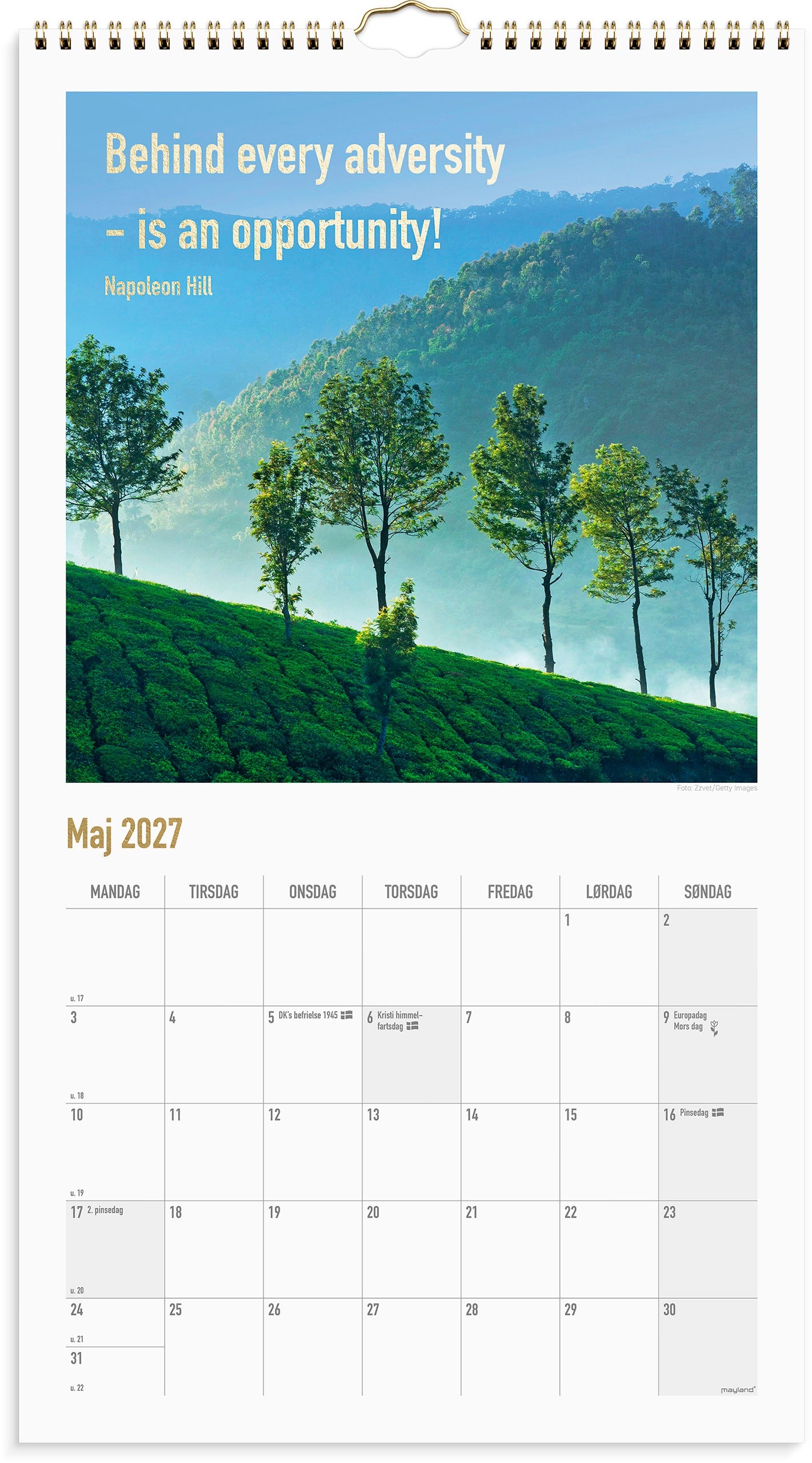 Vægkalender Dream & Do 2027