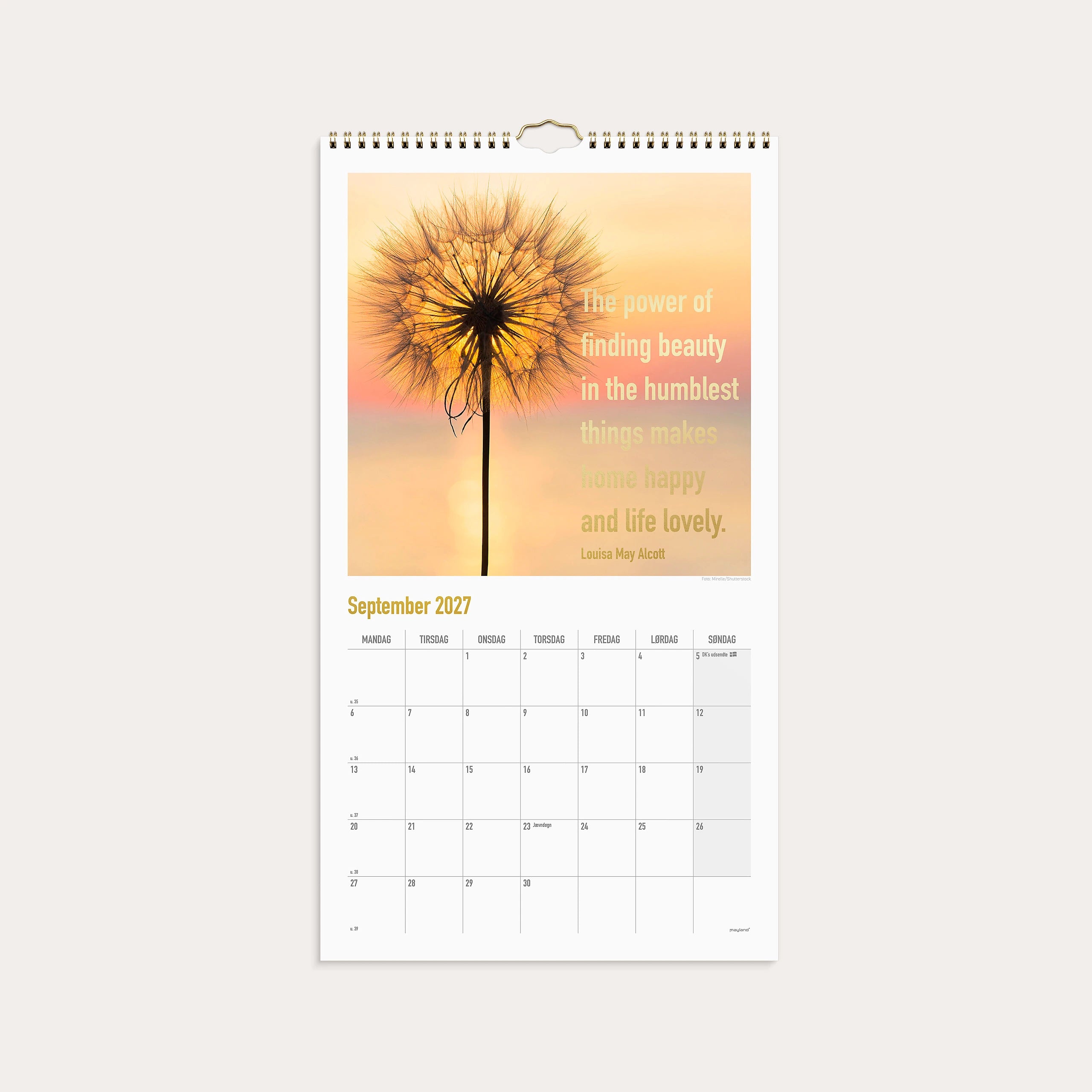 Vægkalender Dream & Do 2027