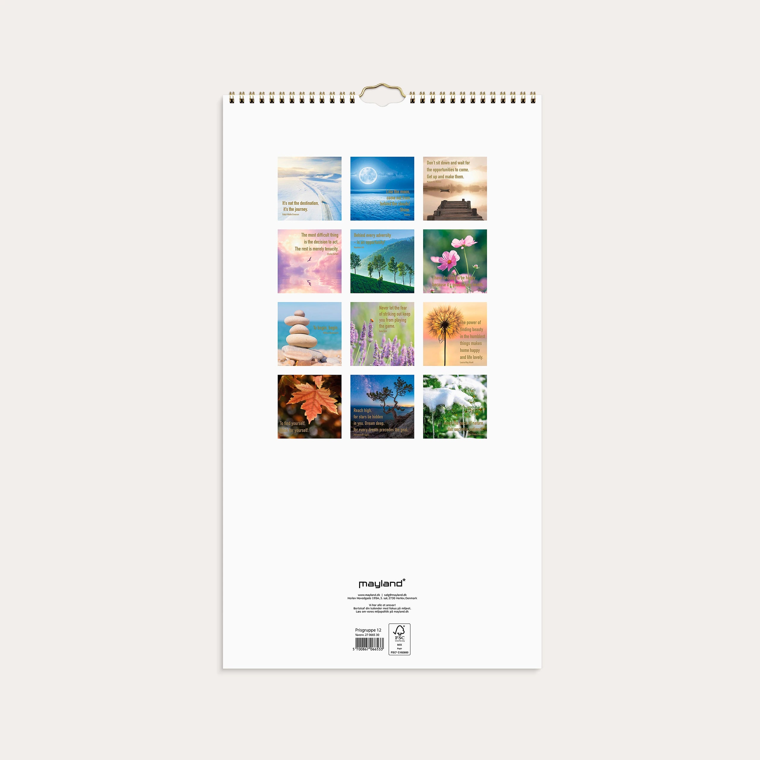 Vægkalender Dream & Do 2027