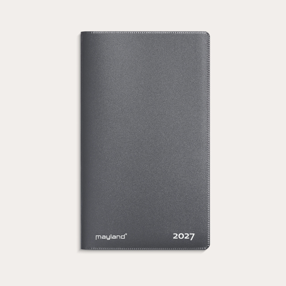 Index Planner mini mørkegrå PP-plast 2027