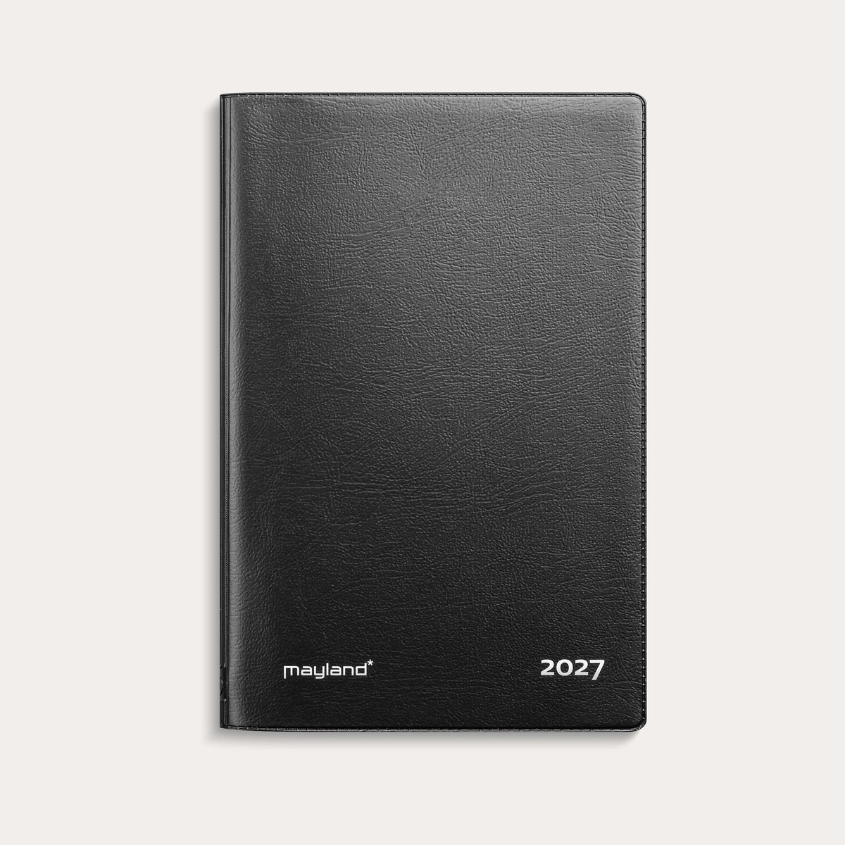 Mini Planner ugekalender sort vinyl 2027