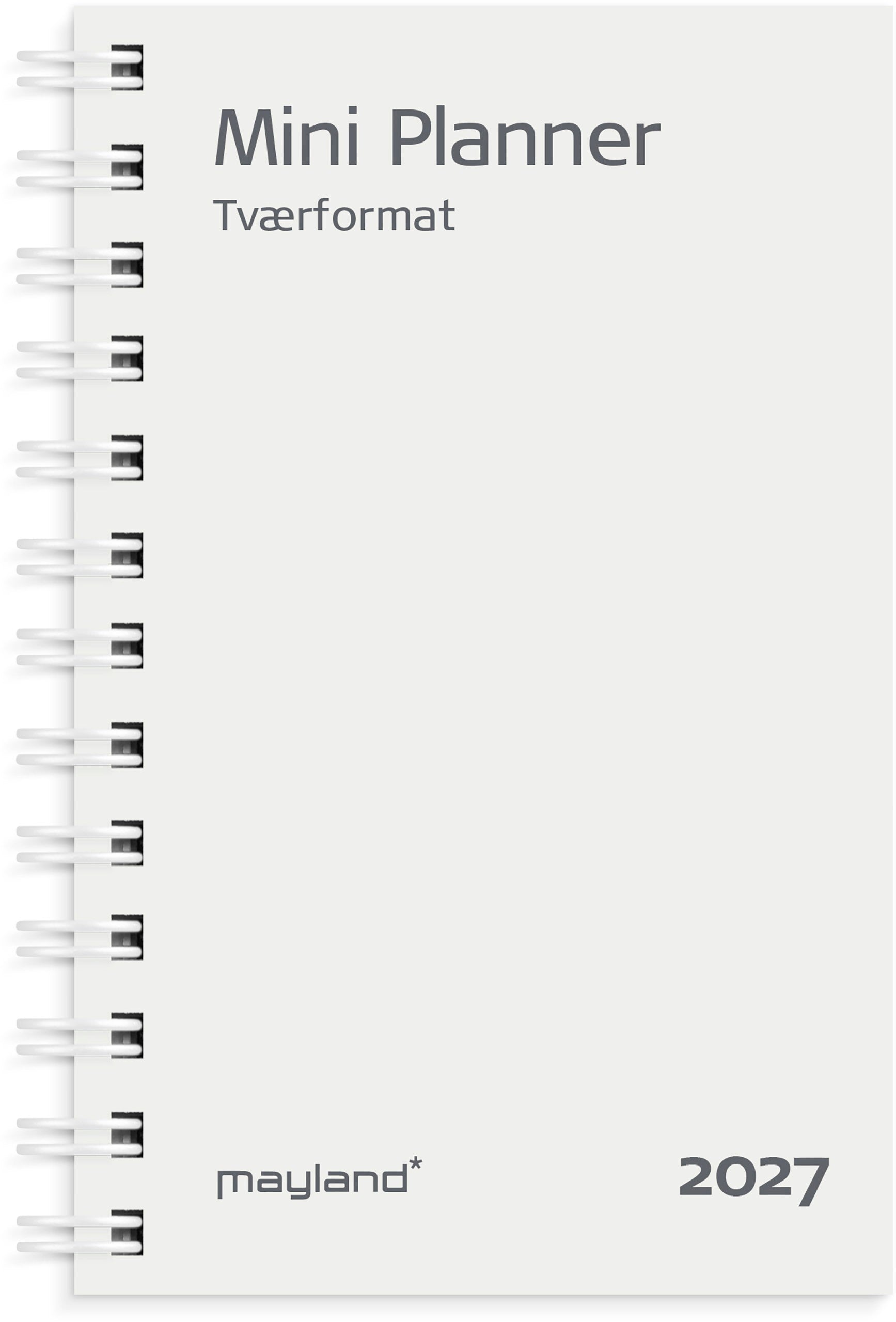 Mini Planner ugekalender REFILL 2027